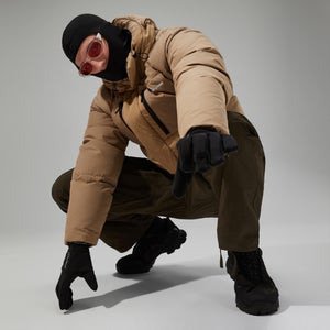 Men's Sabber Hooded Down Insulated Jacket - Natural