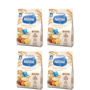 Zestaw Nestlé Kaszka ryżowa-bezmleczna 5 owoców - 4 x 170g