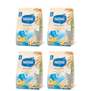 Zestaw Nestlé Kaszka mleczno-ryżowa Waniliowa- 4 x 230g