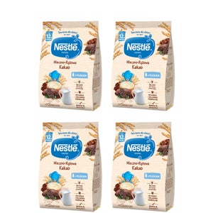 Zestaw Nestlé Kaszka mleczno-ryżowa Kakao - 4 x 230g