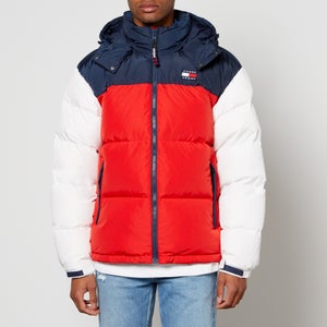Tommy Jeans Alaska Colour-Block Recycled Shell Puffer Jacket