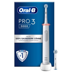 Pro3 3000 Sensitive Clean Elektrische Zahnbürste White