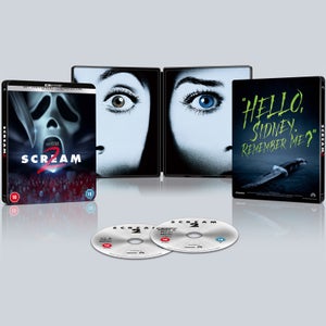 惊声尖叫2 Scream 2 4K Ultra HD Steelbook (Includes Blu-ray) - Zavvi Exclusive