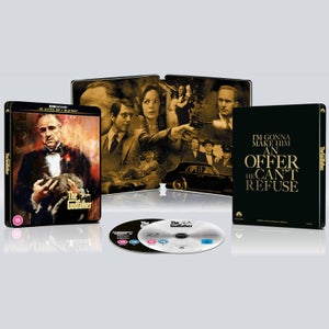 教父 The Godfather 4K Ultra HD Steelbook (Includes Blu-ray)