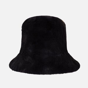 Jakke Women's Hattie Faux Fur Bucket Hat - Navy