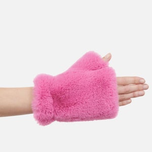 Jakke Trolly Faux Fur Fingerless Gloves