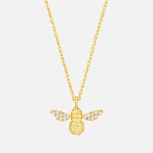 Estella Bartlett Bee Gold-Plated and Crystal Necklace