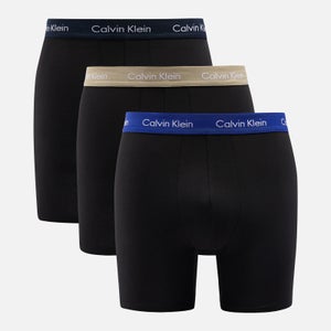 Calvin Klein 3 Pack Contrast Waistband Boxer Briefs