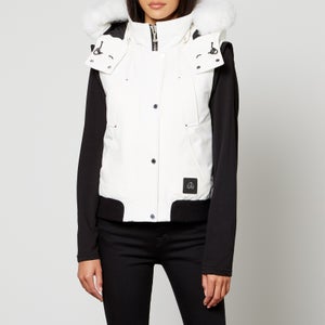 Moose Knuckles Liberty Shell and Shearling Gilet