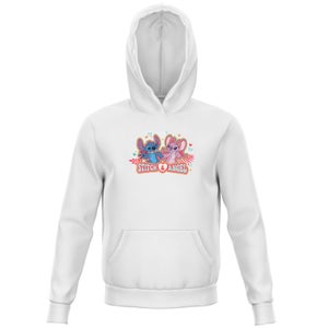 Lilo And Stitch Companion Kids' Hoodie - White