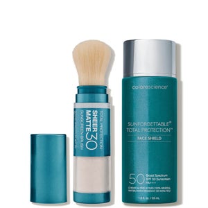 Colorescience Sunforgettable® Face Shield + Brush-On Duo - Sheer (Worth $97)