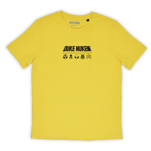 Duke Nukem Quit Wasting My Time Unisex T-Shirt - Yellow