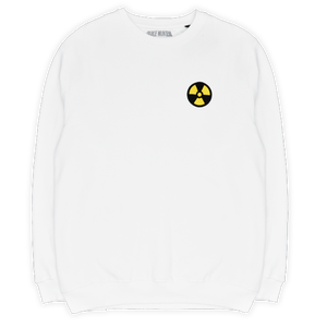 Duke Nukem Quit Wasting My Time Embroidered Sweatshirt - White
