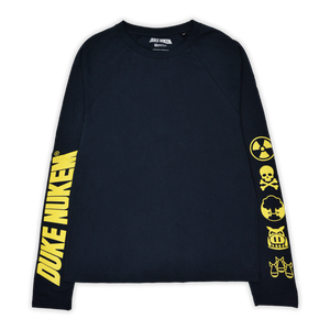 Duke Nukem Iconic Duke Nukem Unisex Long Sleeve T-Shirt - Navy