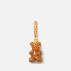 Crystal Haze Nostalgia Bear Gold-Plated, Crystal and Resin Pendant