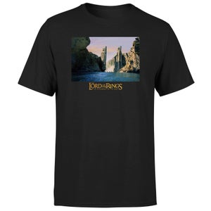 Lord Of The Rings Argonath Men's T-Shirt - Black