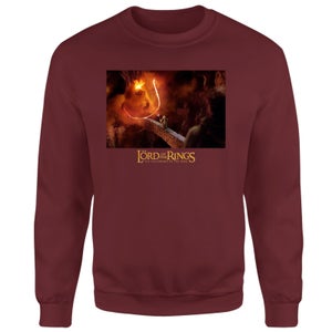 Lord Of The Rings You Shall Not Pass Sweatshirt - Burgundy