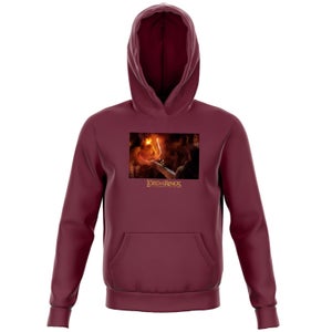 Lord Of The Rings You Shall Not Pass Kids' Hoodie - Burgundy