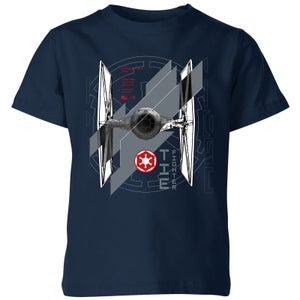 Star Wars Andor Tie Fighter Kids' T-Shirt - Navy