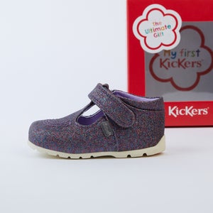 Babies Kick T Baby Glitter Textile Purple