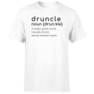 Druncle Men's T-Shirt - White