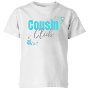 Cousin Club Blue Big And Beautiful Kids' T-Shirt - White