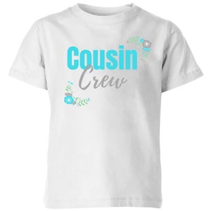 Cousin Crew Blue Big And Beautiful Kids' T-Shirt - White