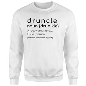 Druncle Sweatshirt - White
