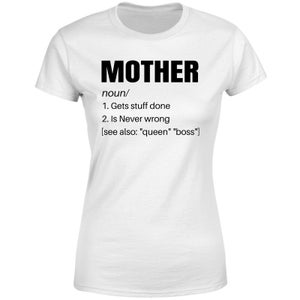 Mother Noun Women's T-Shirt - White
