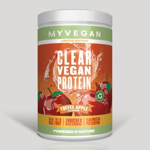 Clear Vegan Protein – Toffee Apple