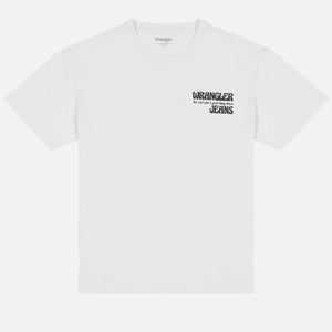 Wrangler Contrast Slogan Cotton T-Shirt