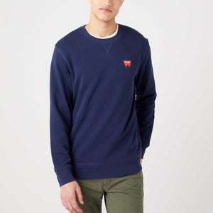 Alex sweatshirt HERREN Pullovers & Sweatshirts Vintage Violett/Blau L Rabatt 76 % 