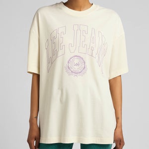 Lee Oversized Logo-Print Cotton-Jersey T-Shirt