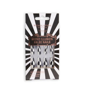 Makeup Revolution Halloween Press-On Nails Mono Illusion