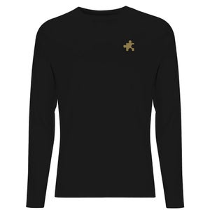 RARE Brand Banjo & Kazooie Embroidered Unisex Long Sleeve T-Shirt - Black