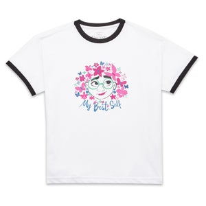 Disney Encanto My Best Self - T-shirt court type crop top pour Femme - Blanc Noir