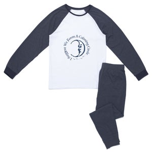 Disney Hocus Pocus Calming Circle Women's Pyjama Set - Navy White
