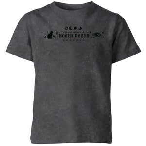 T-Shirt pour enfants Disney Hocus Pocus Just A Bunch - Noir délavé