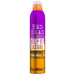 TIGI Bed Head Keep It Casual Flexible Hairspray With Brushable Finish 400ml