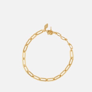 Anni Lu Golden Hour 18-Karat Gold-Plated Chain Bracelet