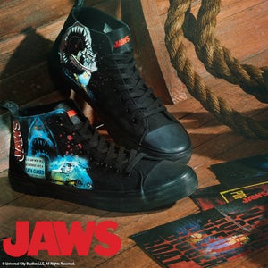 Akedo x Jaws Anniversary All Black Signature High Top
