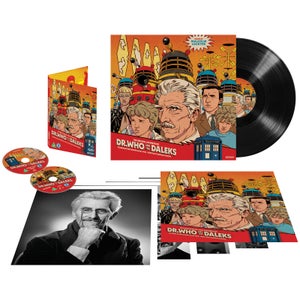 Dr. Who and The Daleks 4K Ultra HD Vinyl Collector's Set
