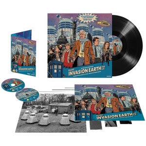 Daleks' Invasion Earth: 2150 A.D. 4K Ultra HD Vinyl Collector's Set