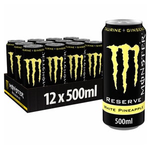 Monster Energy Drink Reserve White Pineapple 12 x 500ml