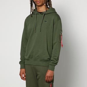 Alpha Industries X Fit Cotton-Blend Jersey Hoodie