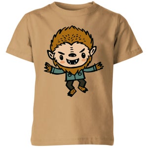 Universal Monsters Wolf Man Kids' T-Shirt - Tan
