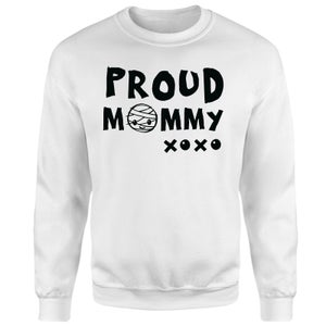 Universal Monsters Proud Mommy Sweatshirt - White
