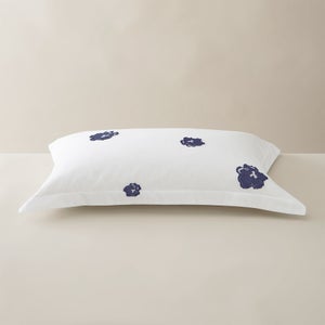 Ted Baker Magnolia Fil Coupe Pillowcase Pair - White - Oxford