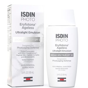 ISDIN Eryfotona Ageless Tinted Mineral Sunscreen SPF 50 Zinc Oxide (3.4oz)