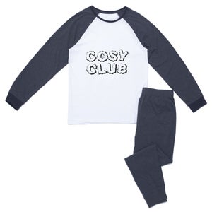 Cosy Club Men's Pyjama Set - Navy White